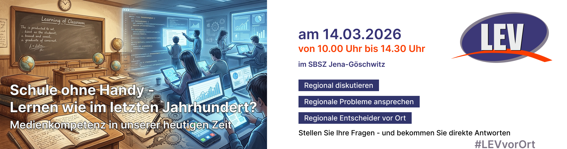 Regionalkonferenz der LEV Mittel- und Ostthüringen